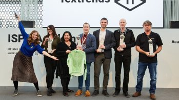 ISPO Texttrends Awards 2020 auf der ISPO Academy Fläche im Eingang West