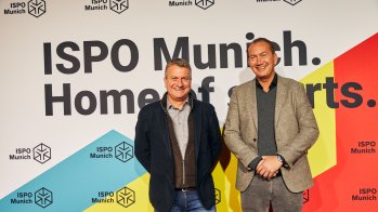 Martin Künzi (l., CFO IIC-INTERSPORT International Corporation), Steve Evers (Chief Executive Officer bij IIC - INTERSPORT International Corporation GmbH)