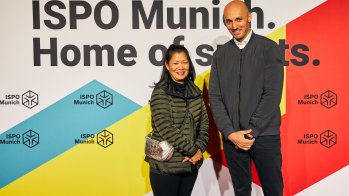 Melody Harris-Jensbach (CEO JACK WOLFSKIN Ausrüstung für Draussen GmbH & Co. KGaA), Mokhtar Bennbouazza (Director Marketing JACK WOLFSKIN) 