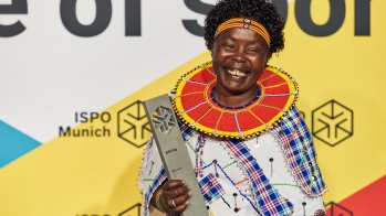 Tegla Loroupe (Chef de Mission Refugee Olympic Team)