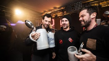 Price giving: Winners of the very first Disruption Cup Race