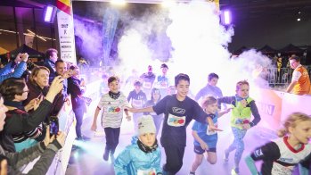 Schon zuvor konnten sich auch die Kleinen beim Kids Run ordentlich austoben.