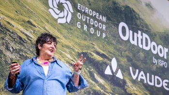 La légende de Texttrends Louisa Smith sur la Green Stage