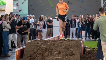 Kimi Schreiber sur le Trailrunning Test Track