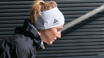Ingalena Schömburg-Heuck beim Stretching.