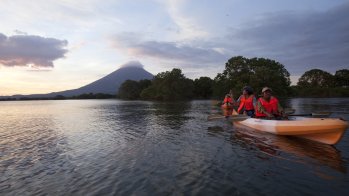 Aufforstung Omotepe Island, Nicaragua.