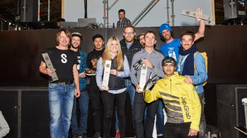 Group photo with all of the GOLD WINNERs in the Action segment.