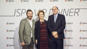 Andrés de la Dehesa (CEO, VP Afydad Codesport), Martina Claus (Inh. FIRAMUNICH S.L.) und Jose Guerrero Huesca (Secretario General Confederatión Espanola Comercio)