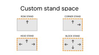 ISPO 2025: custom stand space