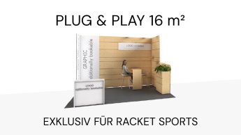 ISPO Stand 2025: Plug & Play 16m² for Racket Sports