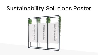 ISPO 2025 Stand: Sustainability Solutions Poster