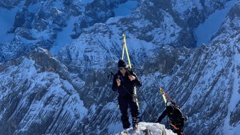 Collaborators auf der Alpspitze