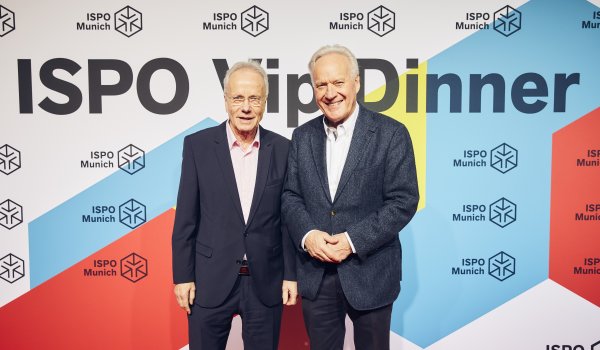 Werner Haizmann (President Verband deutscher Sportfachhandel), Manfred Wutzlhofer (Chairman & CEO of Messe München GmbH 1996-2010) Werner Haizmann (President Verband deutscher Sportfachhandel), Manfred Wutzlhofer (Chairman & CEO of Messe München GmbH 1996-2010)