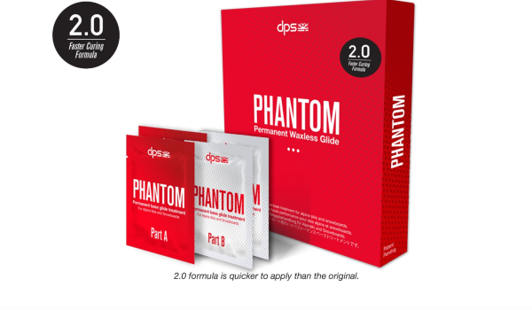 Phantom Glide offers a solution for easy ski and snowboard waxing.