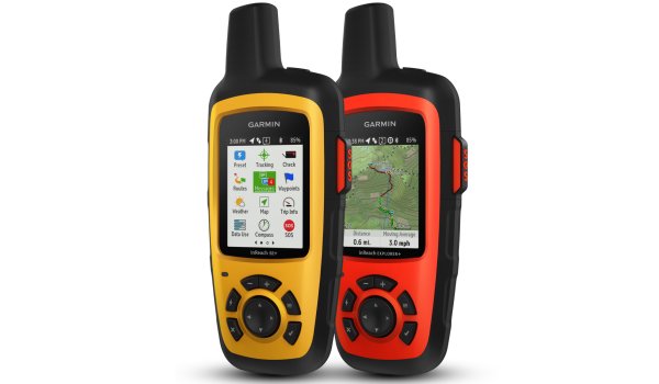 With the inReach Explorer+, Garmin offers an emergency call system that allows navigation via pre-installed topographic maps and an integrated color display directly on the Explorer+, thus combining safety and navigation functionality in one device.