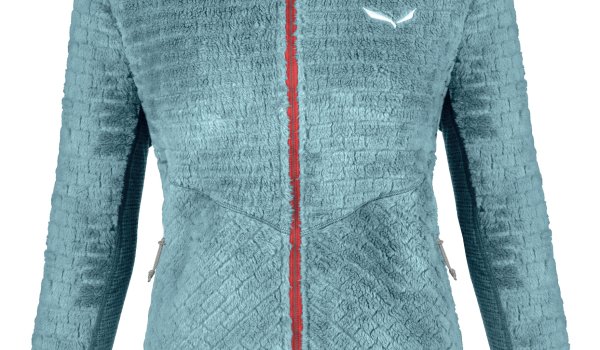 The design and feel of the Ortles PTC Alpine Wool H-Loft Jacket promise a high level of comfort and security. 