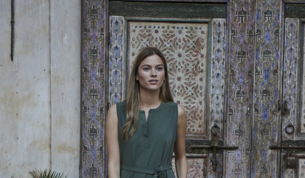 The Spotless Traveller Dress for comfortable temperatures. 