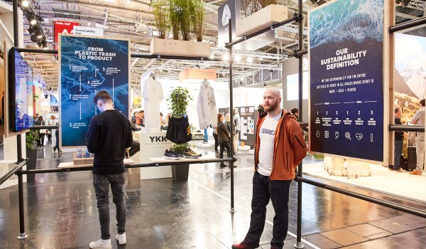 Adidas x Parley auf der ISPO Munich 2020 Adidas x Parley auf der ISPO Munich 2020