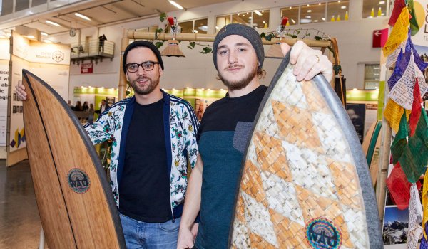 WAU Surfboards produziert nachhaltige Surfboards und nachhaltige Mode WAU Surfboards produziert nachhaltige Surfboards