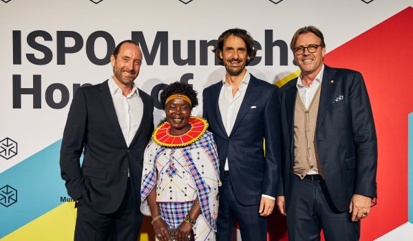 Caspar Copetti (Co-Founder On), Tegla Loroupe (Chef de Mission Refugee Olympic Team), Pascal Gerdsmeier (Founder & President Tegla Loroupe Peace Foundation), Robbert De Kock (CEO WFSGI) Caspar Copetti (Co-Founder On), Tegla Loroupe (Chef de Mission Refugee Olympic Team), Pascal Gerdsmeier (CEO & Founder Eden Star), Robbert De Kock (CEO WFSGI