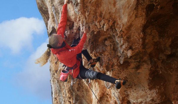 "Outstanding mobility" offers the jacket for climber Andi.