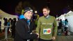Messe-Chef Klaus Dittrich mit Profi-Runner Sebastian Hallmann, Zweitplatzierter beim ISPO Munich Night Run 2018.