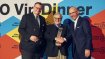Flori Schuster (CEO Sporthaus Schuster GmbH), Tim Boyle (President & CEO Columbia Sportswear), Klaus Dittrich (Chairman & CEO Messe München GmbH)