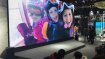 The inofficial award for the biggest LCD-screen goes definitely to Toread. The screen at the booth of the Chinesese outdoor company is bigger than some of the other booths in total.