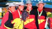 Franziska van Almsick (li.) bei der Schwimm-WM 1998 im australischen Perth.
