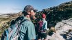 Zu zweit mit dem Pack Trek Cap unterwegs.