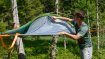 Frei über dem Boden schweben und das Gefühl von Schwerelosigkeit genießen, mit dem Tree-Tent von Tentsile kein Problem mehr. 