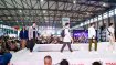 A total of 340,000 viewers followed the fashion show on the Chinese shopping platform Tmall.