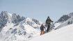Voll in ihrem Element: Die S-Way VLM+ schützt im Schnee vor UV- und Infrarotstrahlen.