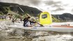 The Are Extreme Challenge starts in a kayak.
