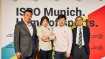 Takaya Miyoshi (President ISPO information center JAPAN), Asami Ito (President ISPO information center JAPAN), Katsunori Watanabe (Dircetor Gravity7), Kinya Nakagawa (Assistant ISPO information center JAPAN)