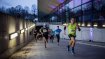 Start der Läufe war die Kleine Olympiahalle. Von dort aus ging es raus in den Olympiapark.