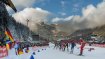 Der Blick in die Arena in Ruhpolding