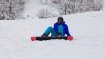 Flüchtlinge beim Wintersport