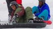 Flüchtlinge beim Wintersport