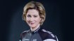 Claudia Pechstein präsentiert den neuen Rockwell Helm
