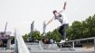 Die coolen Jungs auf ihren Skateboards dürfen auf der Tour natürlich auch nicht fehlen. 