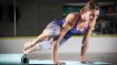 Eine Fitnessmatte, die sich selbst aufrollen kann: Das ist die Matte von YoYo Mats.