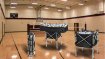 The foldable volleyball trolley is a product innovation which can store as many as 45 percent more balls.
