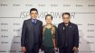Paul Yang (Director TSMA), Catherine Wang (President TSMA) und George Wood (President TBS Group Corporation)