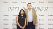 Shailja Bihari und Nick Brown (CEO Nikwax Ltd.)