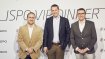 Martin Riebel (Geschäftsführer Deuter), Felix Geiger (Geschäftsführer Schöffel) und Christophe Weissenberger (CEO UVEX SPORTS)