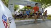 One hour later the field sets off for the five kilometers round. For many it turned out to be a very streuous experience