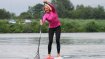 Women power can also attract sponsors - German stand up paddle boarder Sonni Hönscheid proofs that. Mercedes-Benz icons decorate her apparel and paddle. German lifestyle brand Chiemsee is on the paddle, too. On Sonni's portfolio as well: water wear brand Bluesmiths, Maui-Jim (sunglasses) und Northshore, her own surf design store.