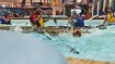 You're a fan of canoe polo? Then stop by at ISPO Water Sports Pool.