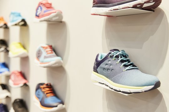 Sports shoes at ISPO Munich Sports shoes at ISPO Munich